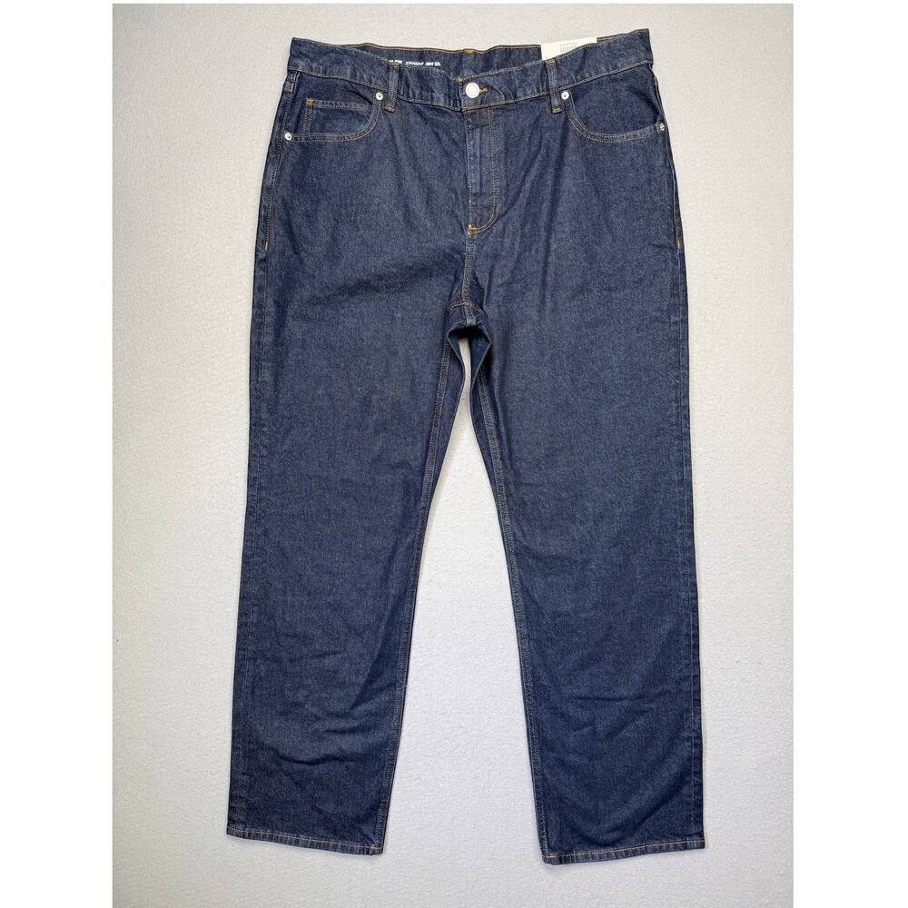 Mode of One Men's Straight-Fit Jeans, Roosevelt blue 38x32 $70 - Picture 1 of 11